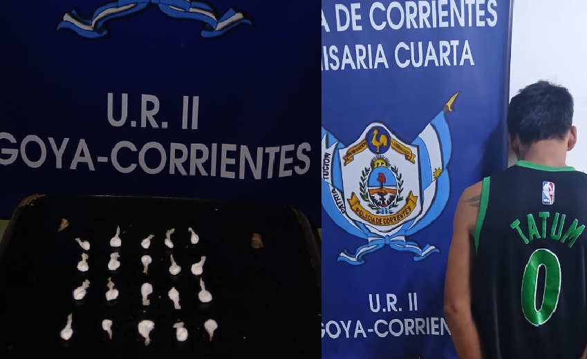 DETENIDO POR POSESIÓN DE ESTUPEFACIENTES Y RESISTENCIA A LA AUTORIDAD