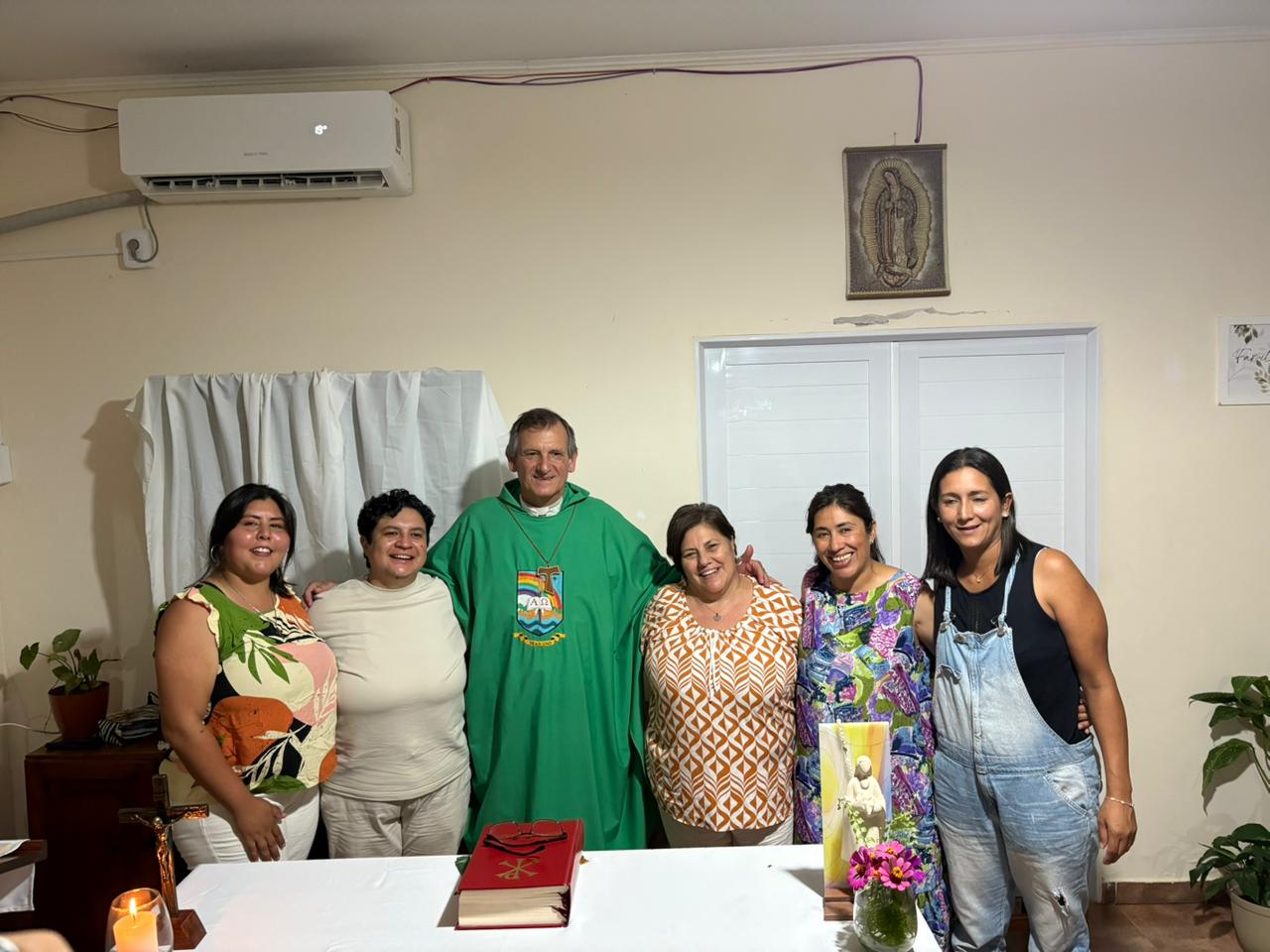 EL OBISPO DESTACÓ LA DISPONIBILIDAD EVANGÉLICA DE LAS RESPONSABLES DE LA FAZENDA DE LA ESPERANZA