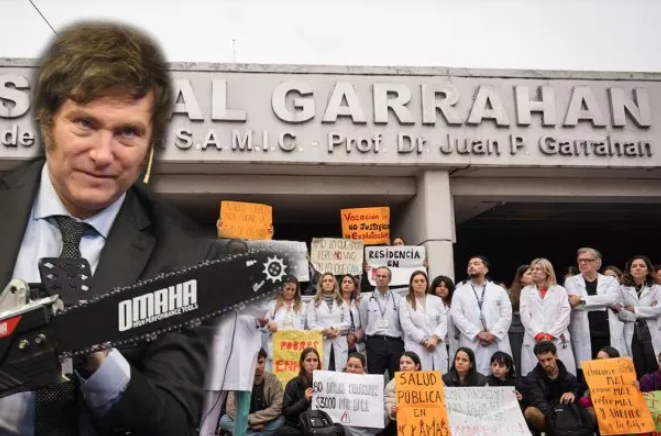 Arranca un nuevo paro en el Hospital Garrahan contra el ajuste del Gobierno