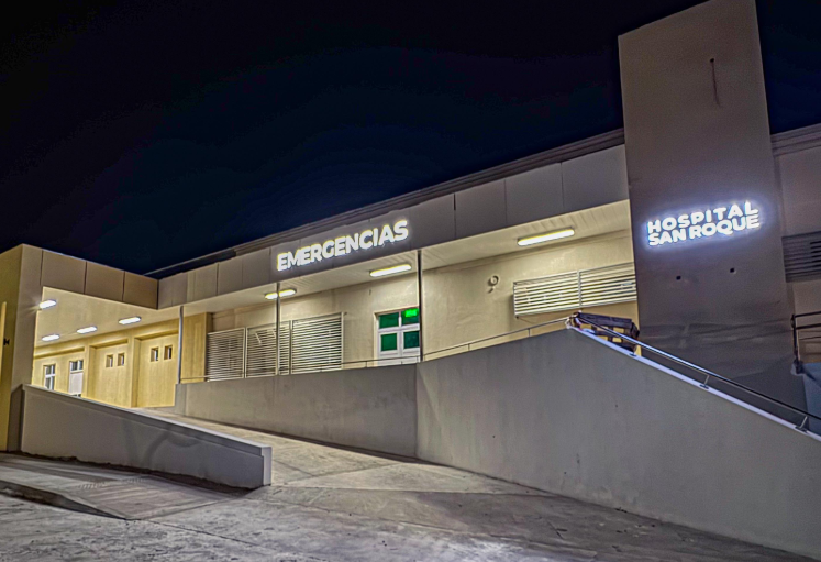 LA OBRA DEL HOSPITAL “SAN ROQUE” TIENE MÁS DE UN 90% DE AVANCE