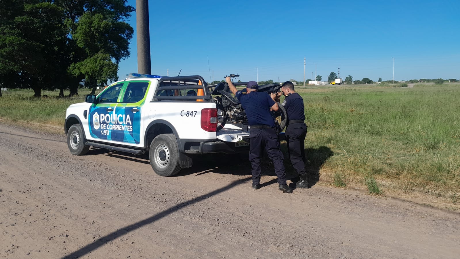 COMISARIA SEXTA: RECUPERAN MOTOCICLETA SUSTRAÍDA Y LOGRAN IDENTIFICAR AL PRESUNTO AUTOR