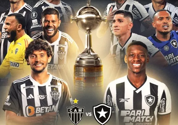 Atlético Mineiro vs Botafogo por la final de la Copa Libertadores: horario, formaciones y TV