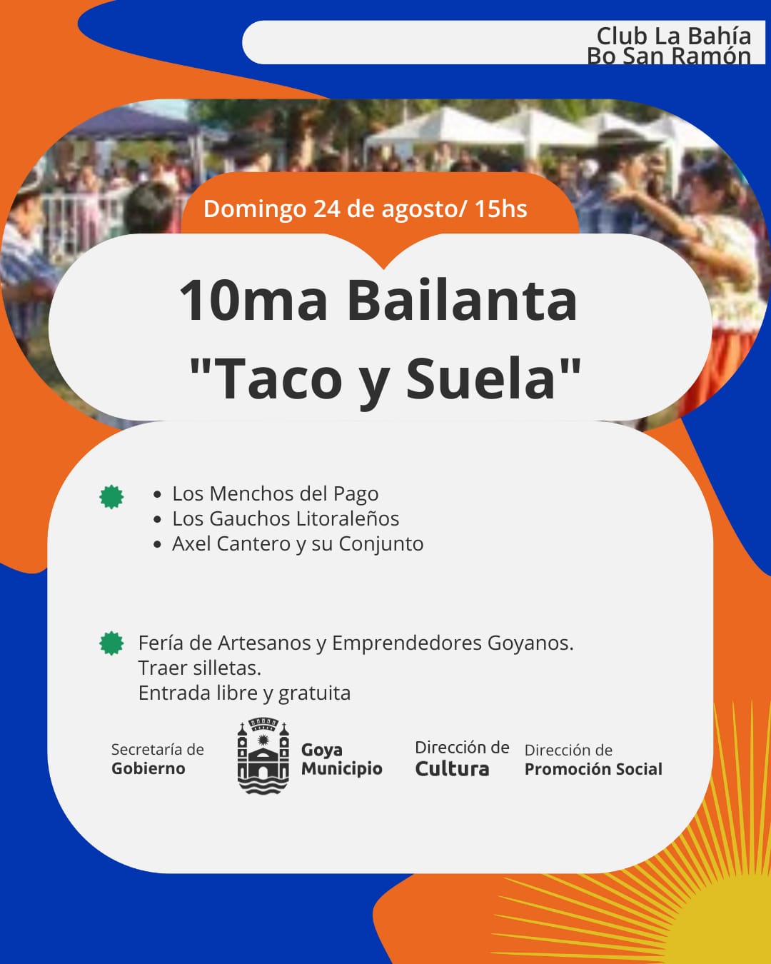 EL CLUB LA BAHÍA SE PREPARA PARA LA 10ª BAILANTA “TACO Y SUELA”
