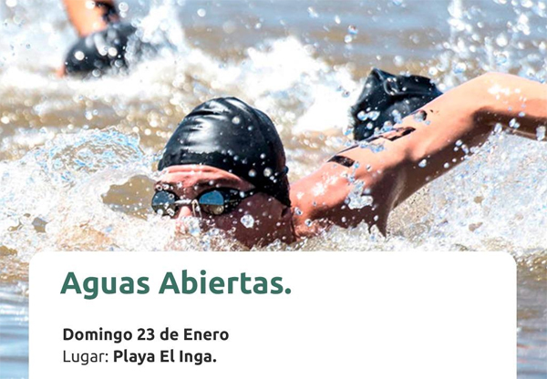 ALTAS EXPECTATIVAS POR LA COMPETENCIA DE AGUAS ABIERTAS EN GOYA, ESTE DOMINGO