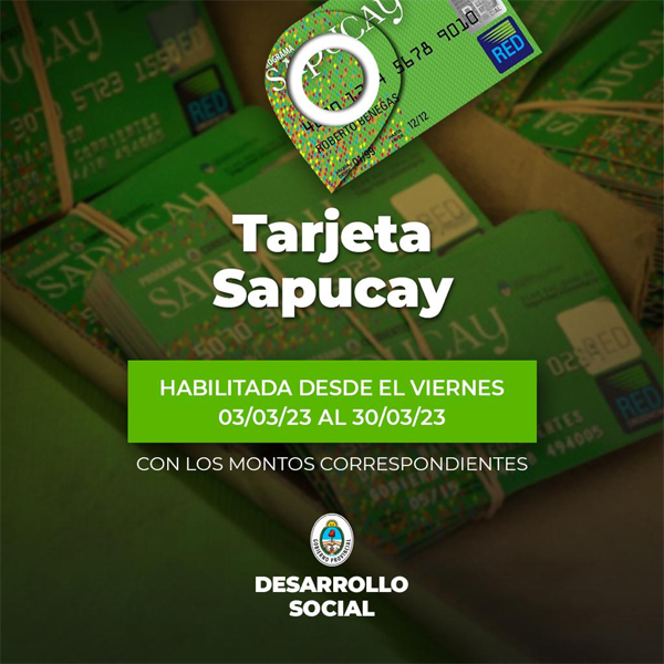 Tarjeta Sapucay