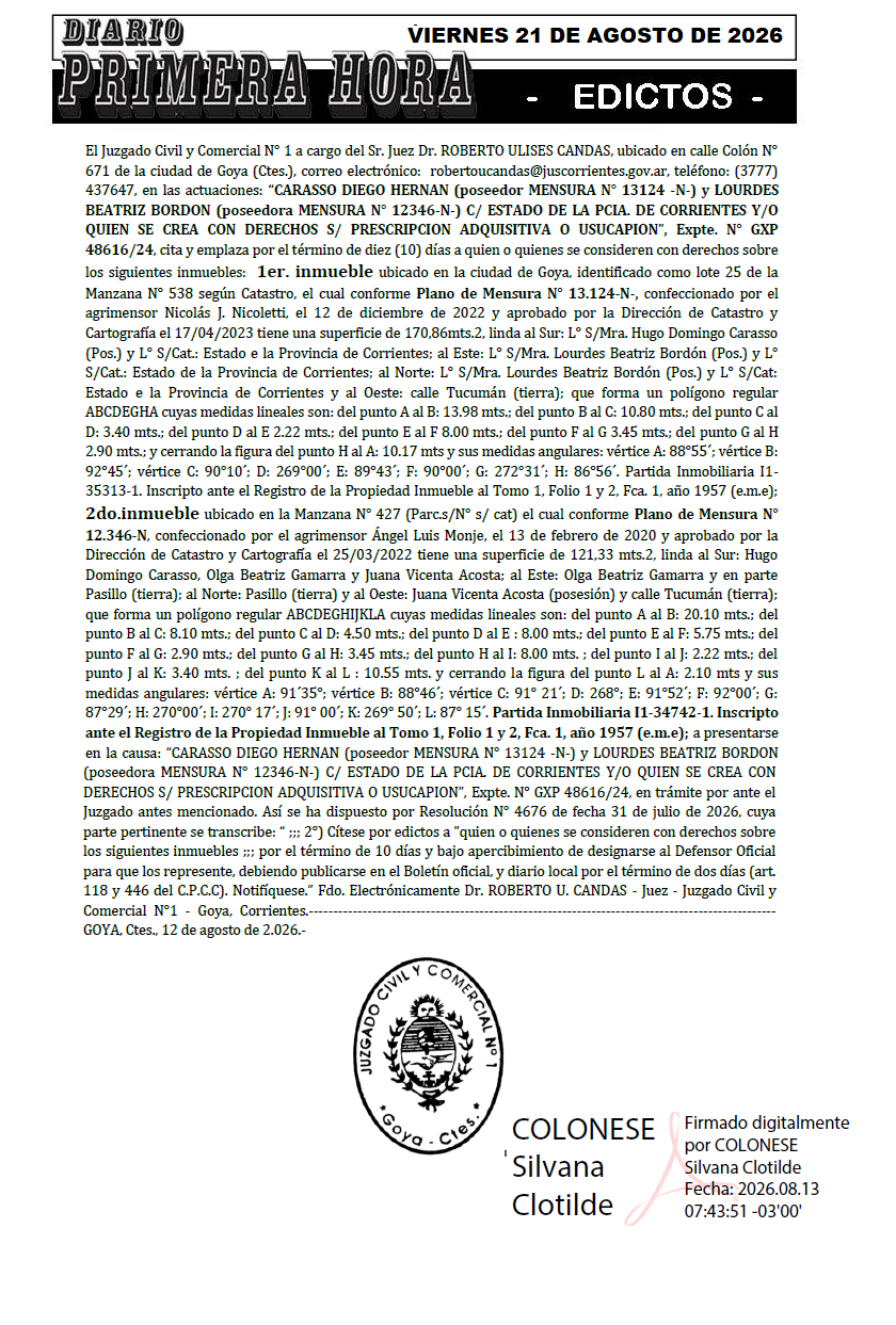2 DEPIAGGIO EDICTO DIA 2