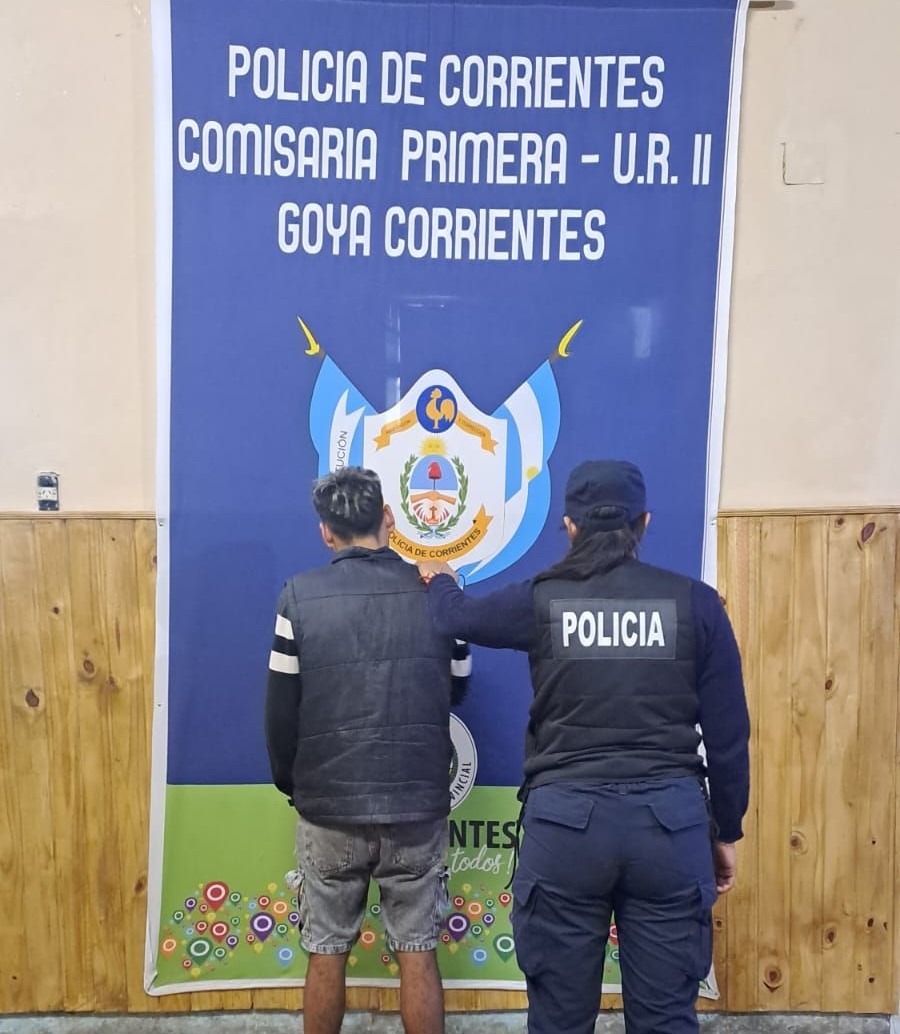 Goya: intentaba forzar la cerradura de un auto y fue aprehendido por la Policía