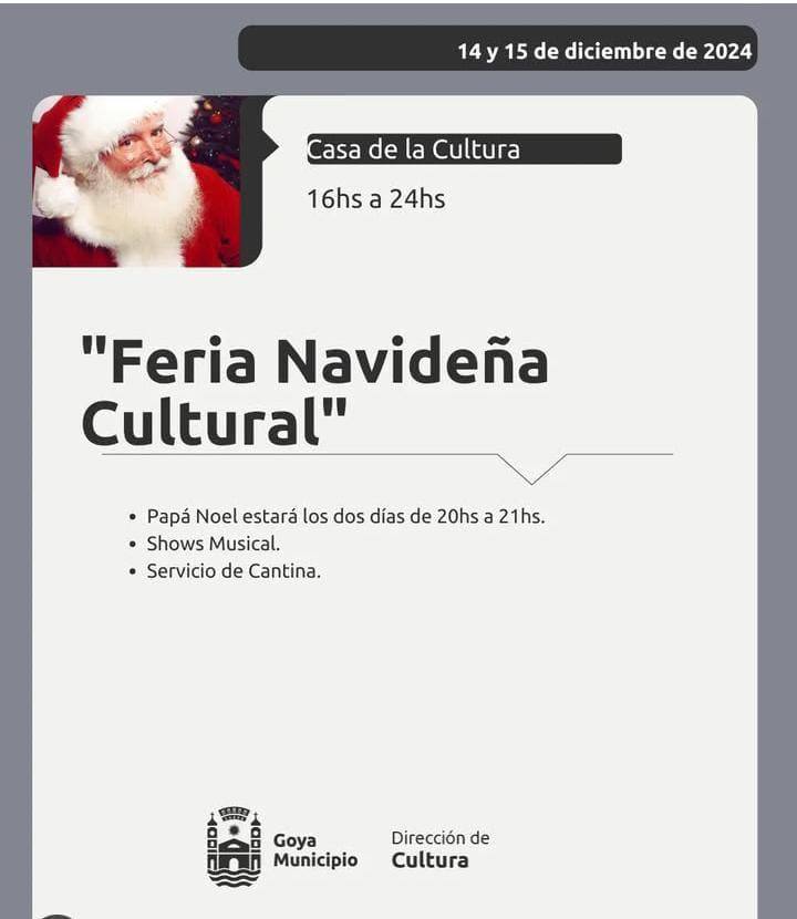 LA MAGIA DE LA FERIA CULTURAL NAVIDEÑA LLEGA A LA CASA DE LA CULTURA