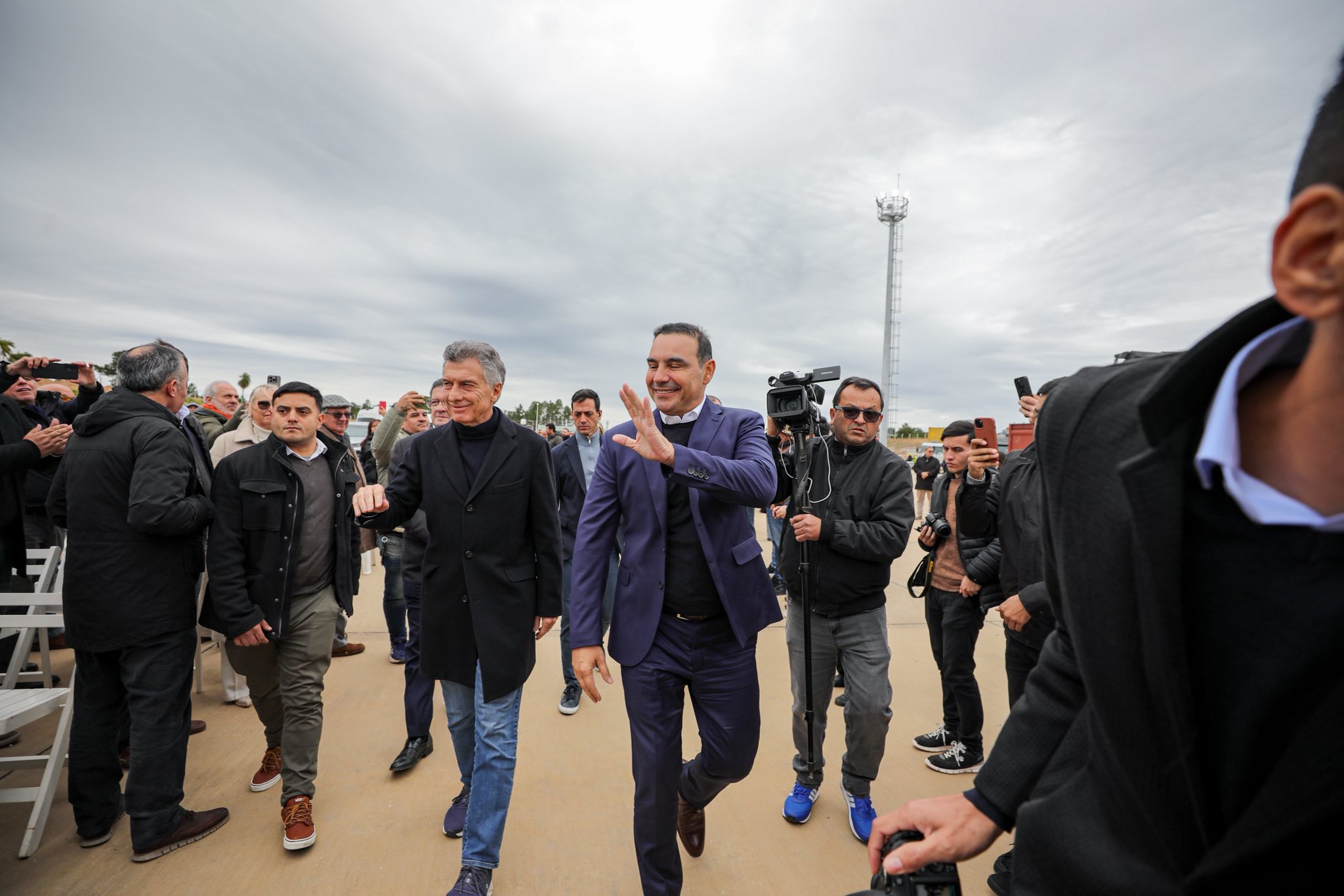 Mauricio Macri reapareció en Corrientes para apoyar a Gustavo Valdés de cara a las elecciones