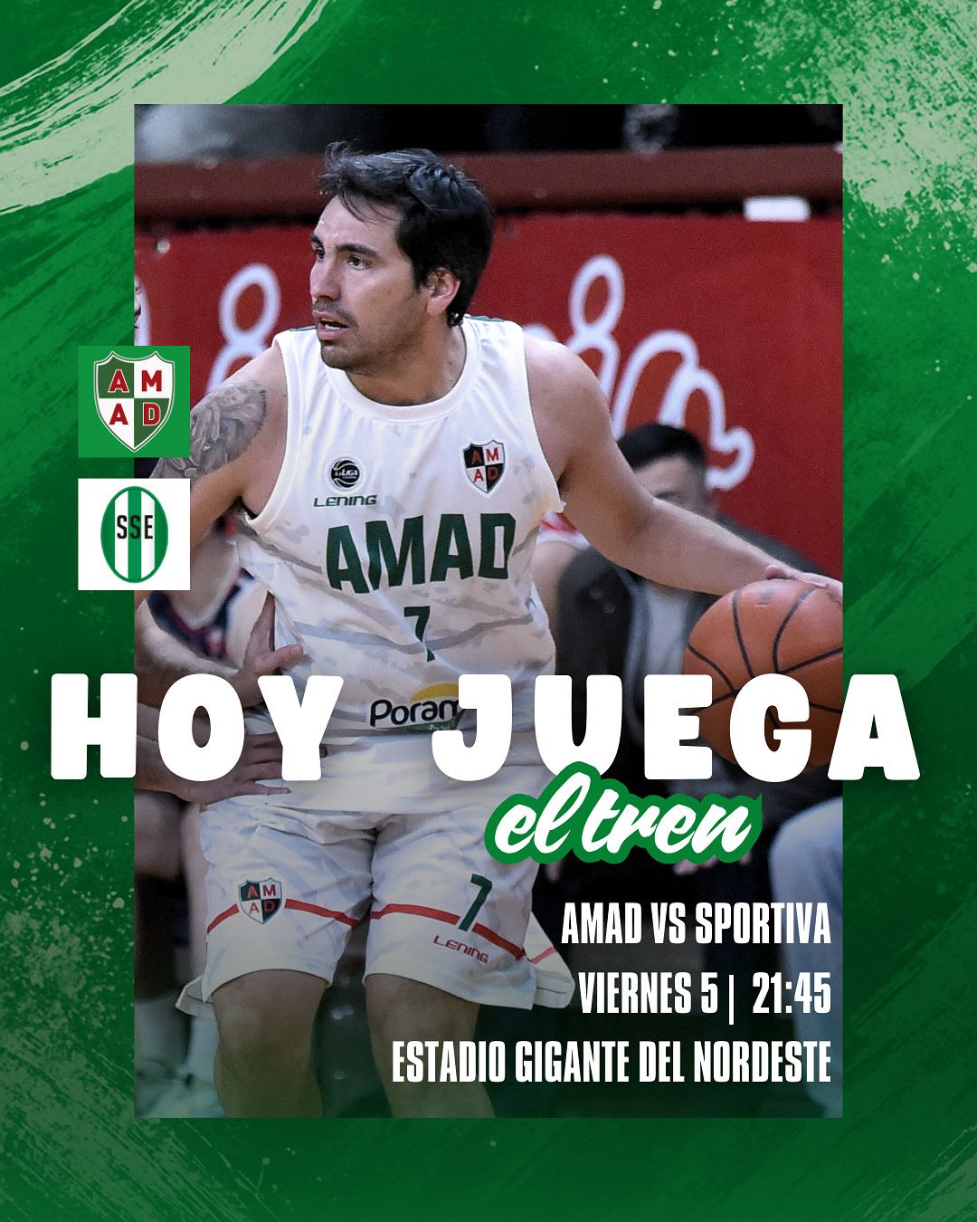PRE-FEDERAL DE CLUBES 2025: ESTE VIERNES AMAD RECIBE SPORTIVA DE ESQUINA