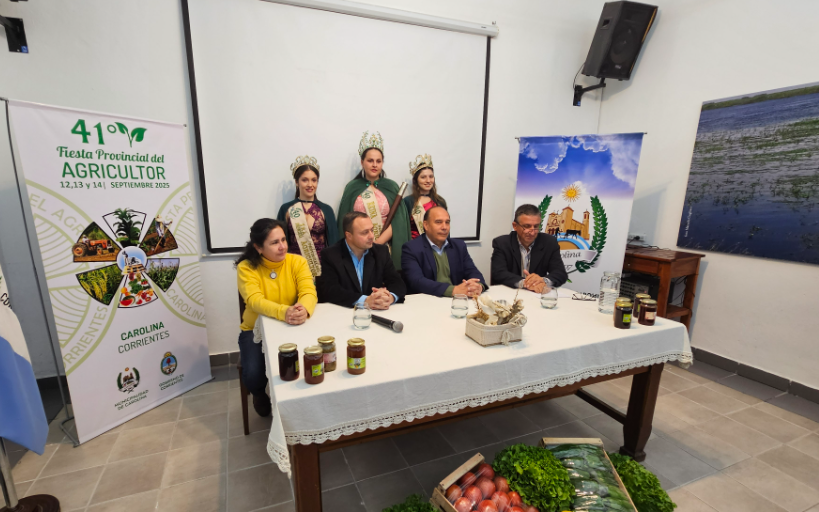 SE PRESENTÓ EN CORRIENTES LA FIESTA PROVINCIAL DEL AGRICULTOR 2025