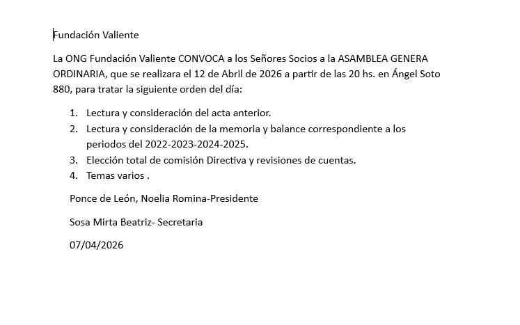 5 fundacion valiente dia 5