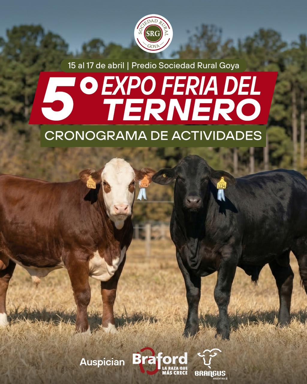 SE VIENE LA 5ª EXPO FERIA DEL TERNERO: DEL 15 AL 17 DE ABRIL