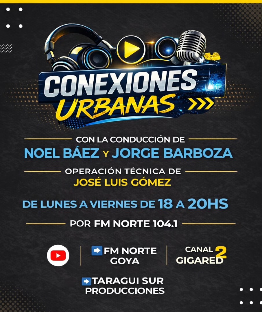 HOY 18HS: ARRANCA CONEXIONES URBANAS EN FM NORTE 104.1