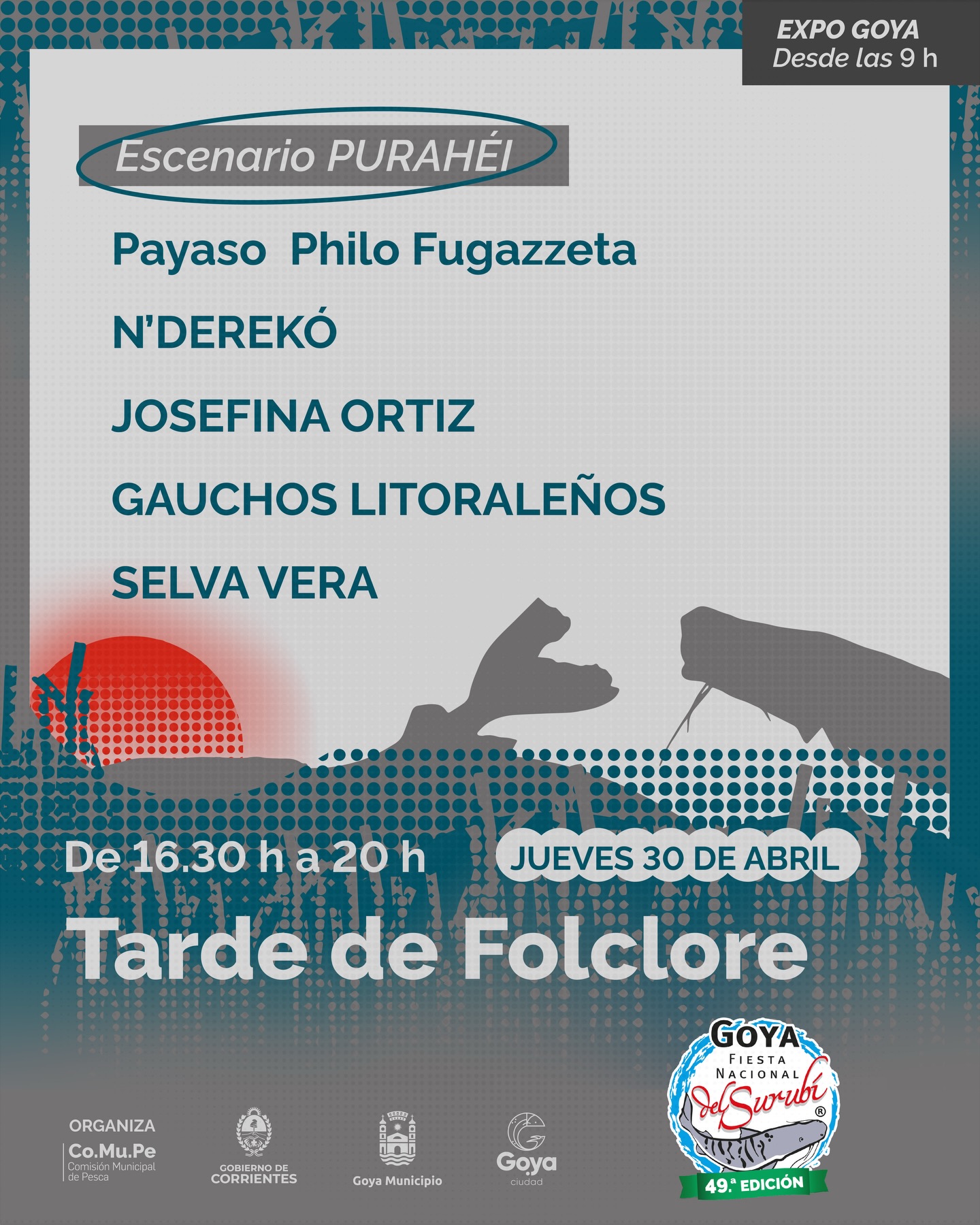 EXPO GOYA: ARRANCÓ LA MÚSICA EN EL ESCENARIO "PURAHEI"