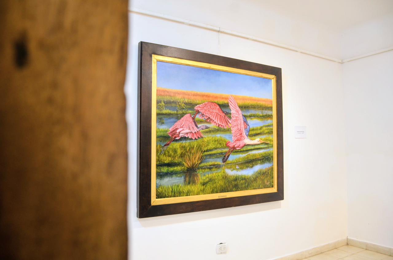 El Surubí Cultural recordó al artista Rodolfo Insaurralde con una muestra homenaje