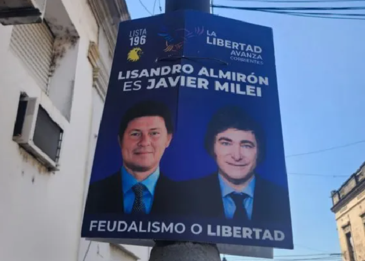 Duro golpe para La Libertad Avanza en las elecciones de Corrientes: cuarto y con menos del 15%
