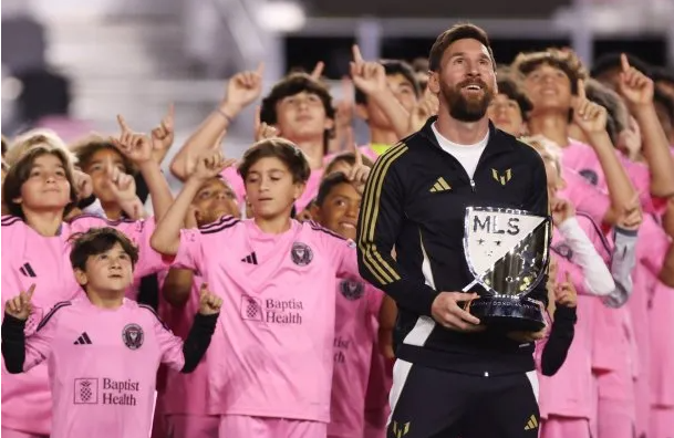 Otro premio para Lionel Messi: fue elegido como el mejor jugador de la MLS 2024