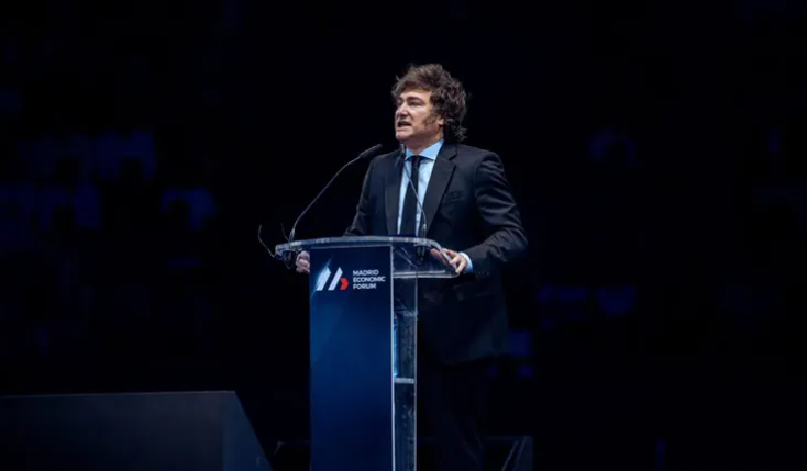 Madrid Economic Forum: un Javier Milei desbocado arengó a la derecha española