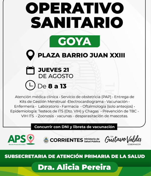 OPERATIVO INTEGRAL SANITARIO