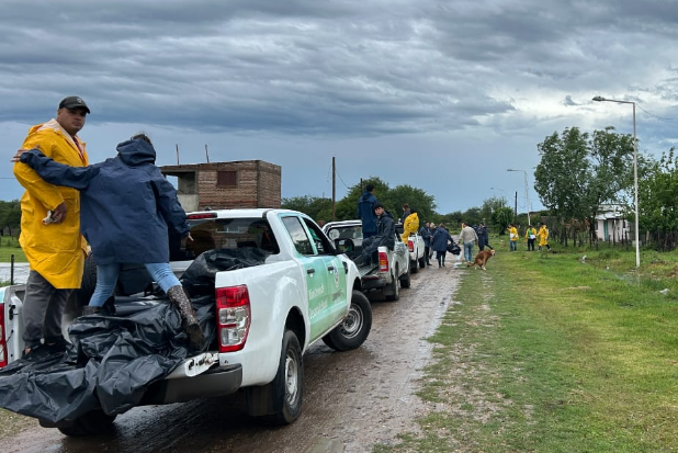 El intendente de Sauce destacó el apoyo provincial al municipio por el temporal que sufrió