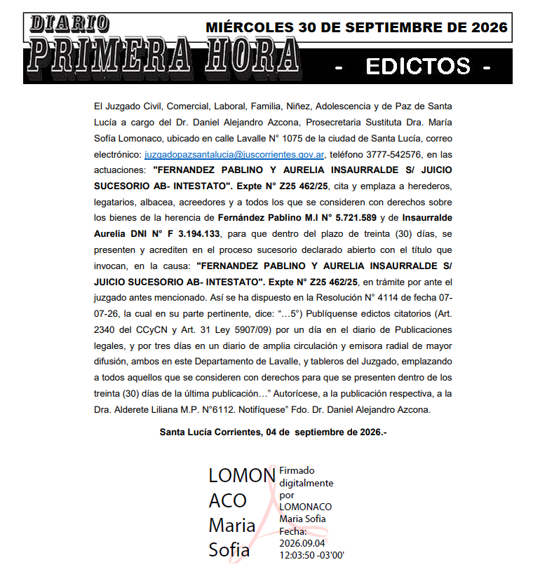 ALDERETE DIA 1