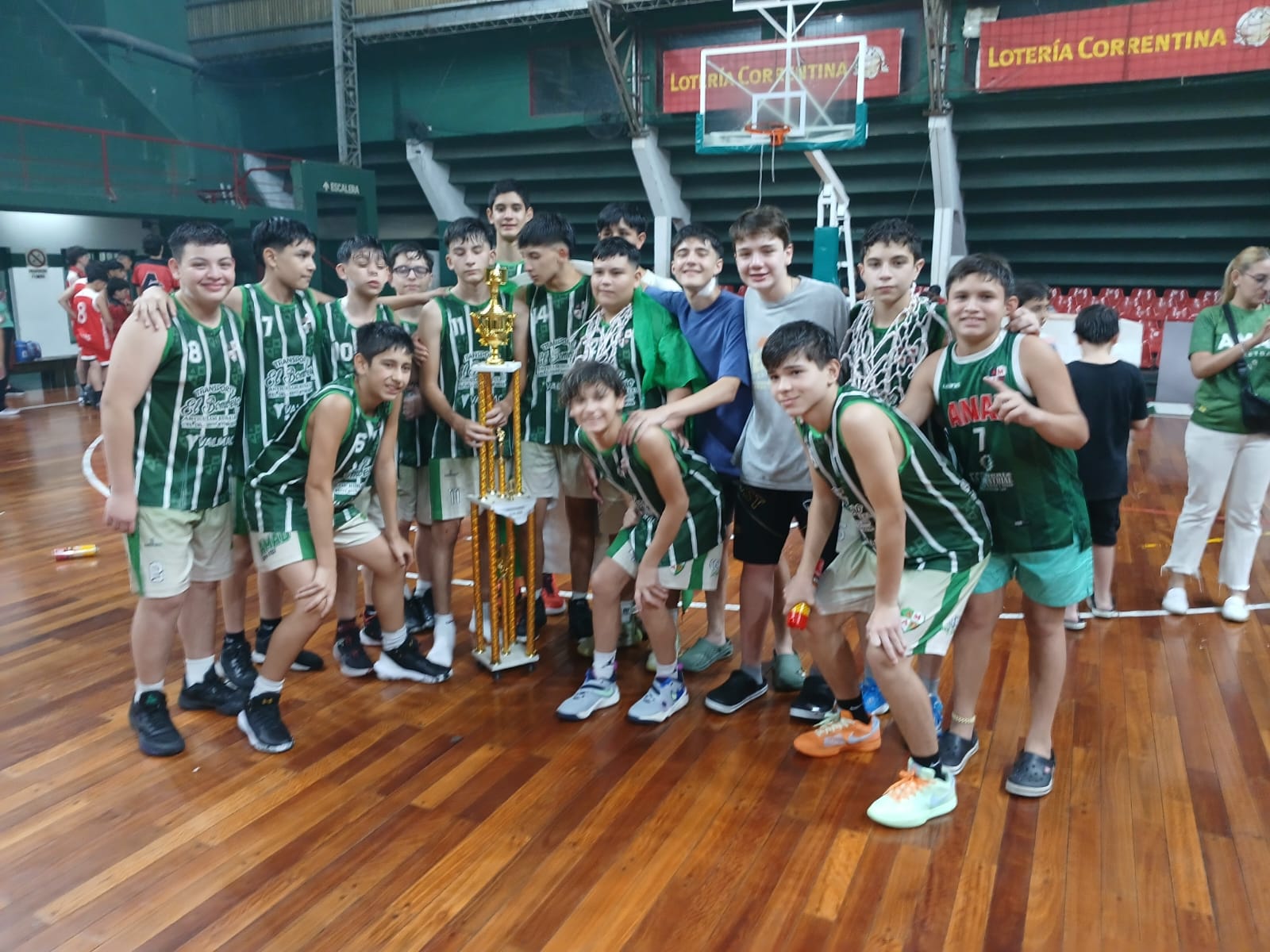 AMAD EN EL TORNEO OFICIAL U13 SE CONSAGRÓ CAMPEÓN, GANÓ DE MANERA INVICTA EL FINAL FOUR