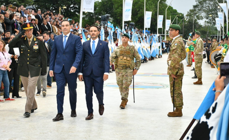 ITUZAINGÓ: Valdés homenajeó "a quienes pelearon por nuestra patria con honor y dignidad" en las Islas