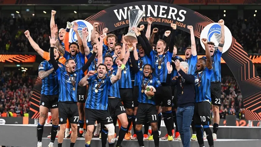 Atalanta dio la sorpresa, le sacó el invicto al Bayer Leverkusen y se consagró campeón de la Europa League