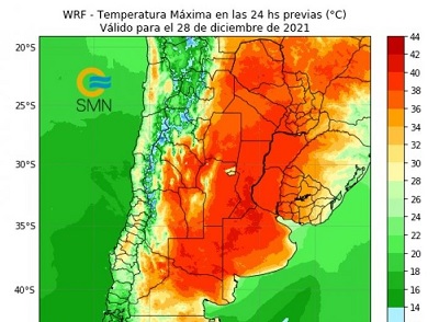 Alerta por altas temperaturas Corrientes con máximas de 44ºC