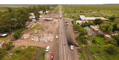 Así quedó el predio del Gauchito Gil en Corrientes