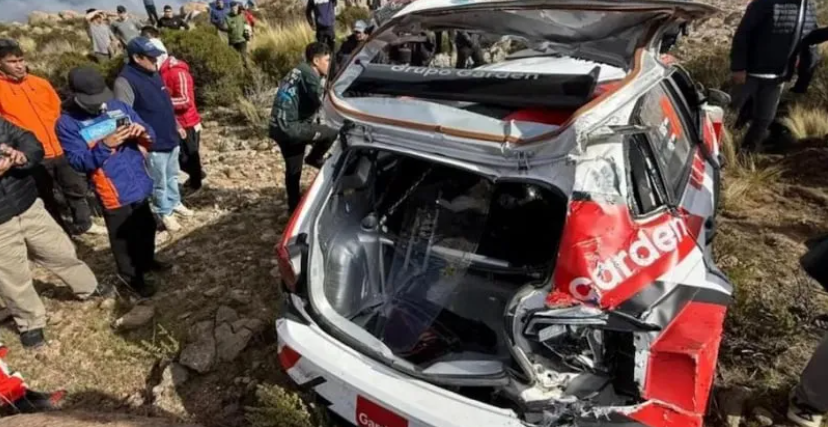 TRÁGICO ACCIDENTE EN EL RALLY SUDAMERICANO EN CÓRDOBA: MURIÓ UN ESPECTADOR Y SUSPENDIERON LA CARRERA