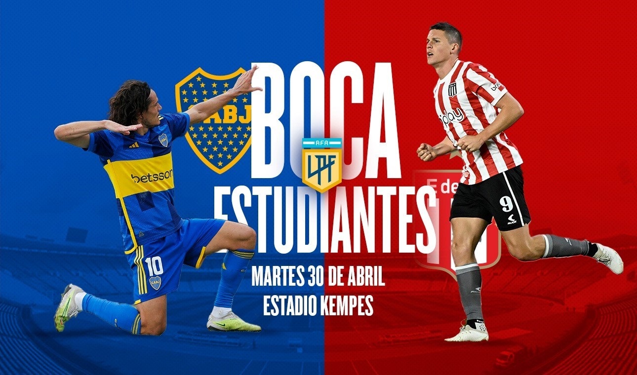 Boca vs. Estudiantes, por la semifinal de la Copa de la Liga