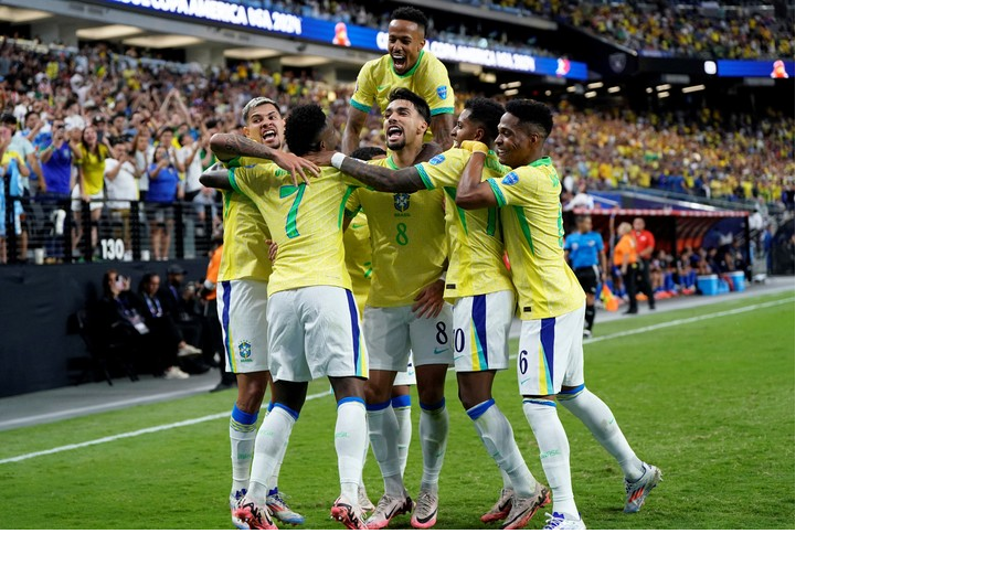 Goleada de Brasil ante Paraguay para reponerse del traspié en el debut de la Copa América