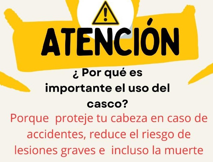 CAMPAÑA DE CONCIENTIZACIÓN SOBRE EL USO DEL CASCO