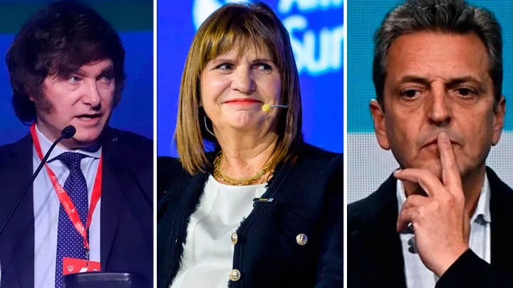 Cerró la campaña: Milei, Bullrich y Massa se recluyen con sus equipos ante una elección con resultado incierto