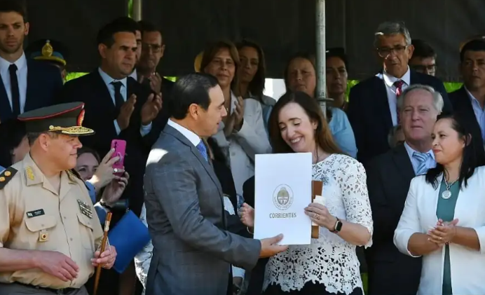 Victoria Villarruel visita Corrientes: se mostrará con Valdés en la restitución de los restos de Cabral