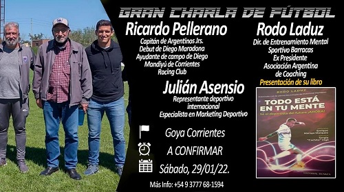 CHARLA DE FÚTBOL