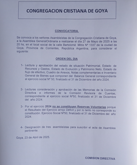 CONVOCATORIA CRISTIANA DIA 3