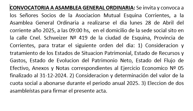 CONVOCATORIA DIA 3 MEC