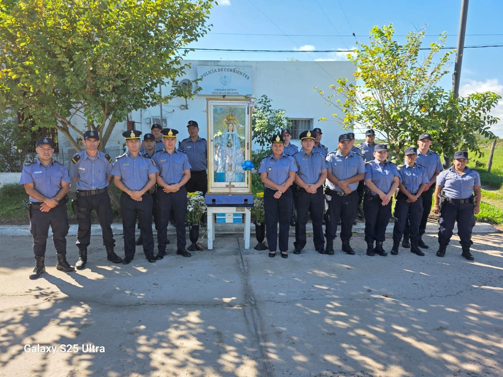 LA IMAGEN DE NUESTRA SEÑORA DE ITATÍ VISITÓ CRUZ DE LOS MILAGROS