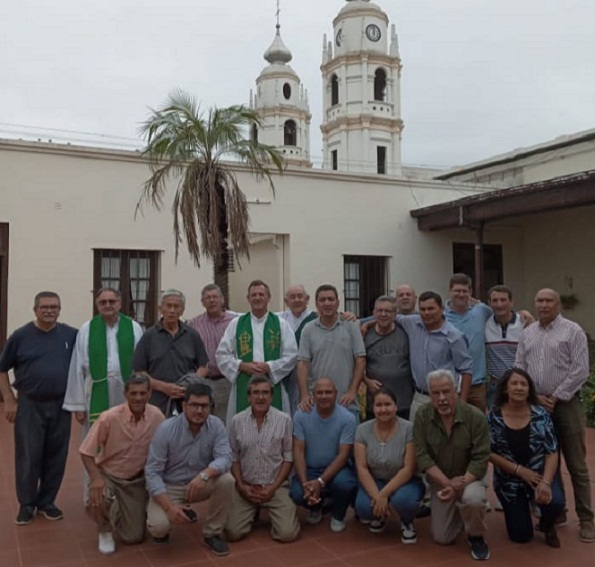 El obispo presidió la misa de apertura del Retiro del Movimiento de Cursillos de Cristiandad