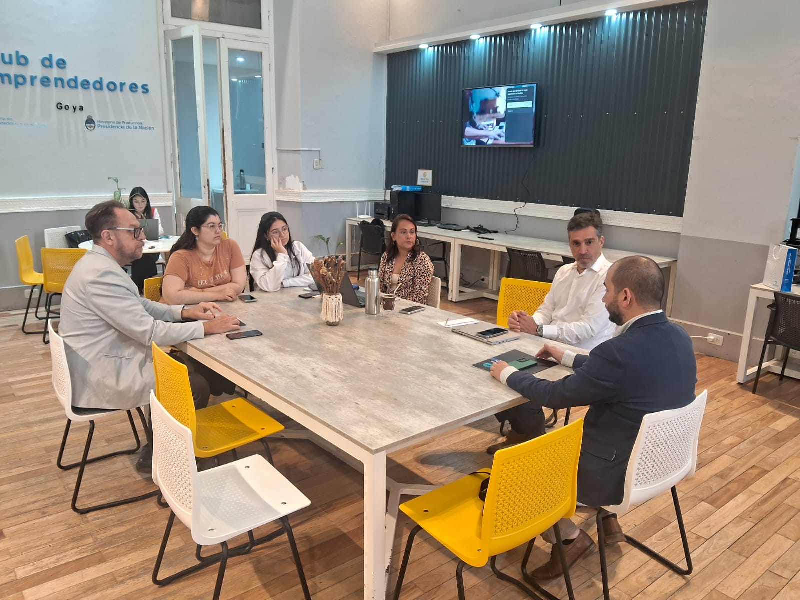 EL IANES DESPLEGÓ UNA INTENSA AGENDA EN GOYA