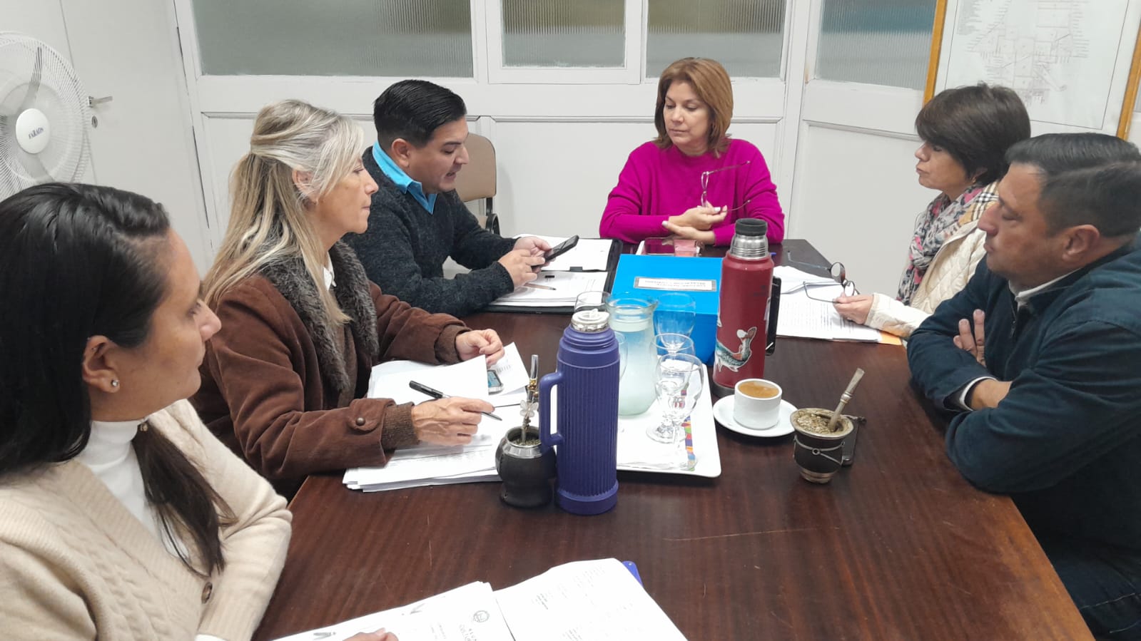 COMISIÓN DE CULTURA DEL HCD DE GOYA TRATÓ VARIOS PROYECTOS