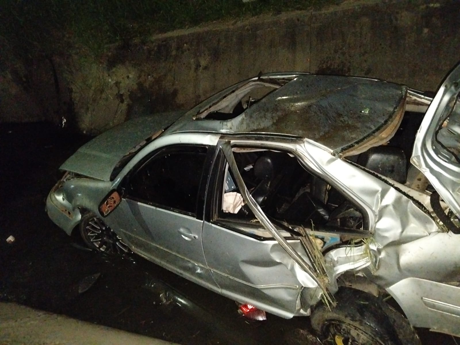 TRÁGICO ACCIDENTE EN RUTA 12: UN JOVEN PERDIÓ LA VIDA TRAS VOLCAR SU AUTOMÓVIL