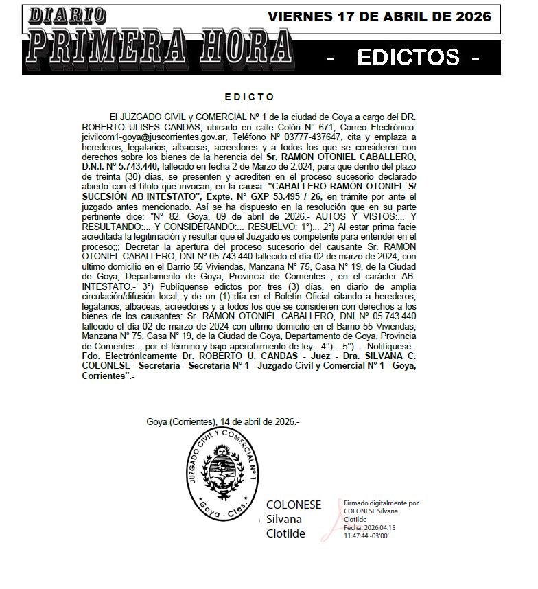 DE EDICTO DE DURE DIA 2