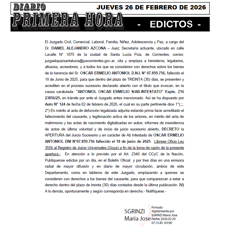 DE EDICTO VALLEJO DIA 3