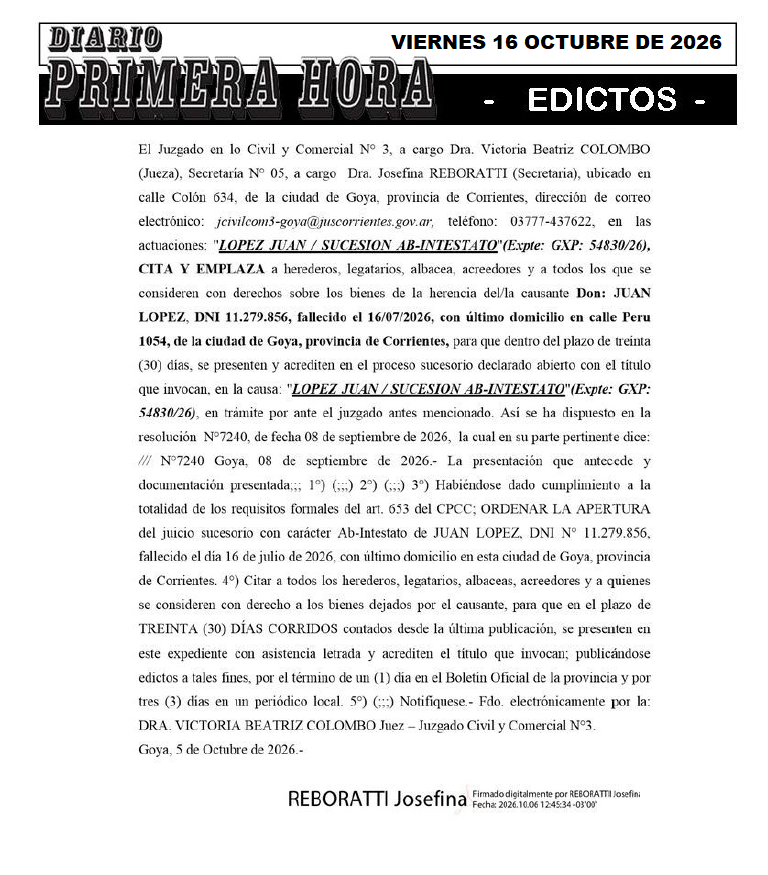 DE ORTIZ EDICTO DIA 3