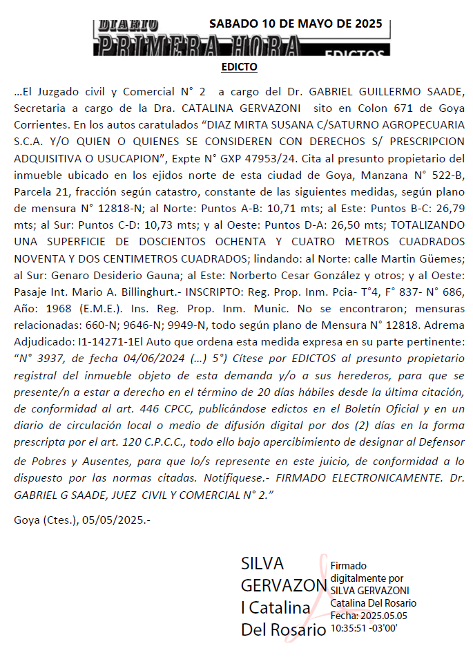 DIA 2 DIAZ. DOS DIAS