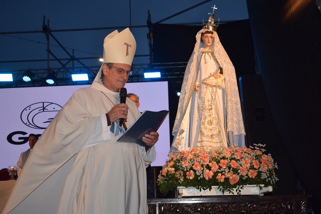 MONSEÑOR CANECIN REZO A LA VIRGEN DEL ROSARIO POR LOAN: “No queremos que quede en la impunidad con un manto de silencio y olvido”.